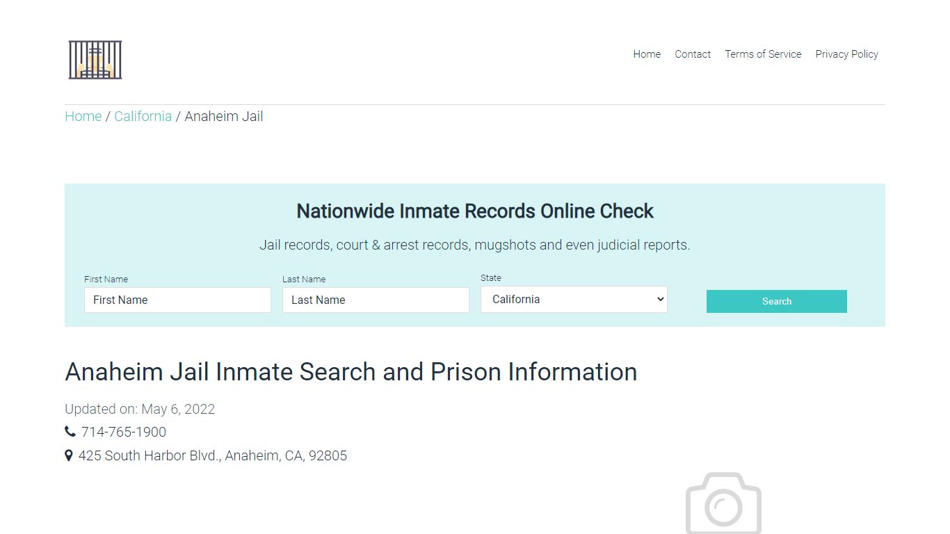 Anaheim Jail Inmate Search, Visitation, Phone no ...